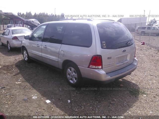 2FMZA57664BA15923 - 2004 FORD FREESTAR SES SILVER photo 3