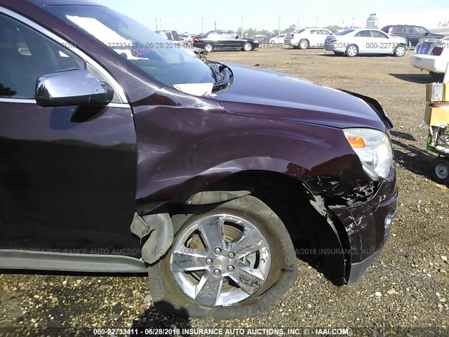 2CNFLGEC7B6454426 - 2011 CHEVROLET EQUINOX LTZ BLACK photo 6