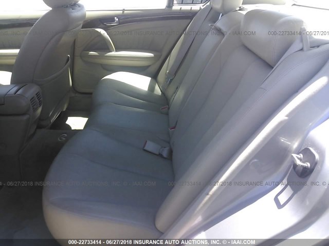 JNKBF01A02M003120 - 2002 INFINITI Q45 SILVER photo 8