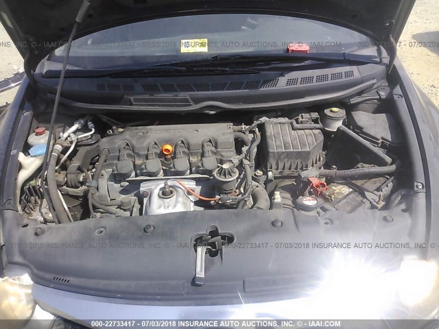 2HGFA1F64BH518458 - 2011 HONDA CIVIC LX-S 黑色 照片 10