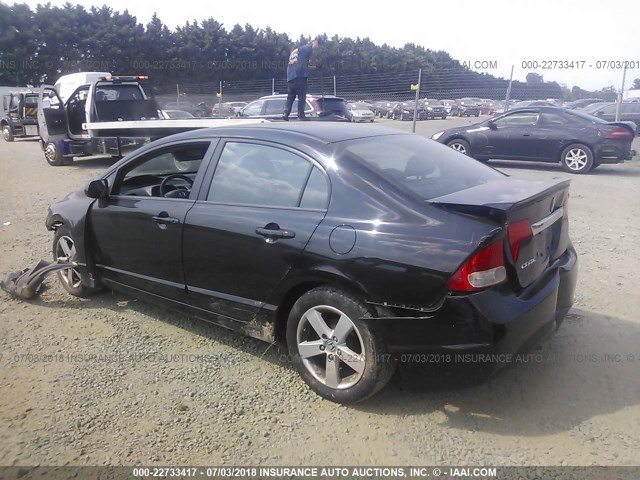 2HGFA1F64BH518458 - 2011 HONDA CIVIC LX-S 黑色 照片 3