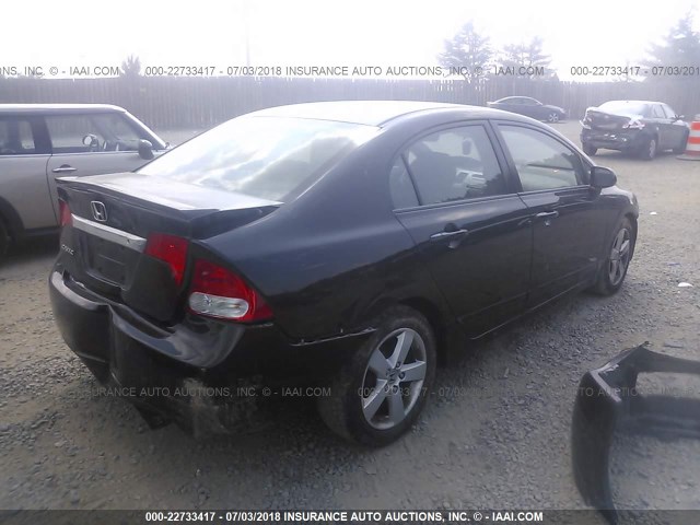 2HGFA1F64BH518458 - 2011 HONDA CIVIC LX-S 黑色 照片 4