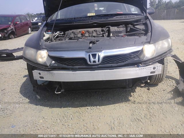 2HGFA1F64BH518458 - 2011 HONDA CIVIC LX-S 黑色 照片 6