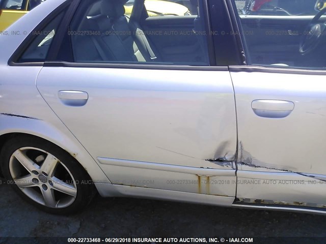 WAULC68E15A086134 - 2005 AUDI A4 1.8T QUATTRO/SPECIAL SILVER photo 6