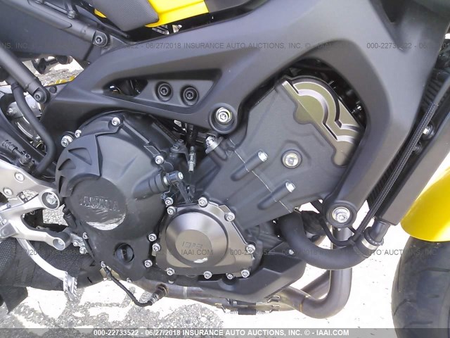 JYARN33E5FA005890 - 2015 YAMAHA FZ09 YELLOW photo 8