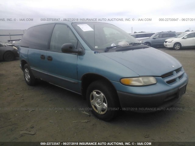 2B4FP2539VR376078 - 1997 DODGE CARAVAN BLUE photo 1