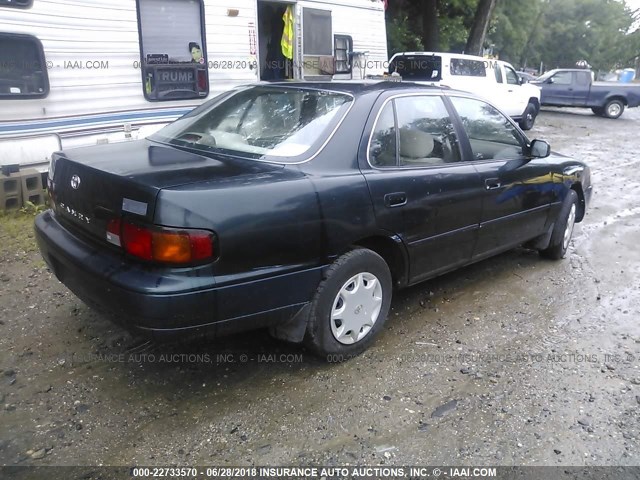 4T1SK11E1SU487137 - 1995 TOYOTA CAMRY DX GREEN photo 4