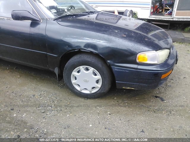 4T1SK11E1SU487137 - 1995 TOYOTA CAMRY DX GREEN photo 6