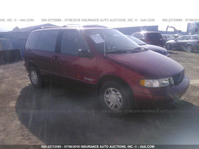 4N2DN111XVD827372 - 1997 NISSAN QUEST XE/GXE MAROON photo 1