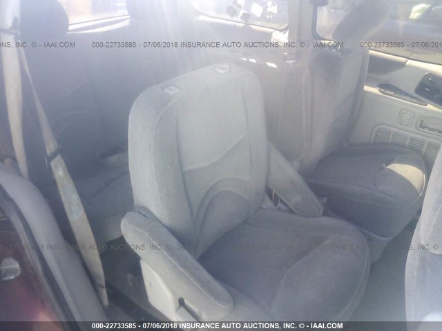4N2DN111XVD827372 - 1997 NISSAN QUEST XE/GXE MAROON photo 8