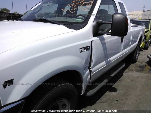 3FTSX30S93MB44803 - 2003 FORD F350 SRW SUPER DUTY WHITE photo 6