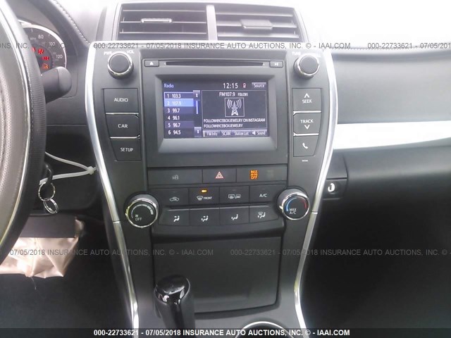 4T1BF1FK7FU113222 - 2015 TOYOTA CAMRY LE/XLE/SE/XSE BLACK photo 6