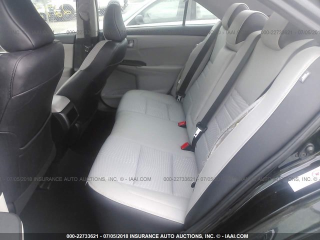 4T1BF1FK7FU113222 - 2015 TOYOTA CAMRY LE/XLE/SE/XSE BLACK photo 8