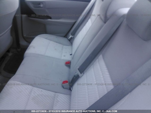 4T1BF1FK5HU369717 - 2017 TOYOTA CAMRY LE/XLE/SE/XSE BLACK photo 8