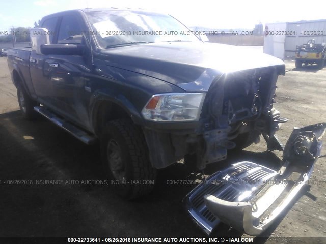 3C6TD5FT9CG211415 - 2012 DODGE RAM 2500 LARAMIE GRAY photo 1