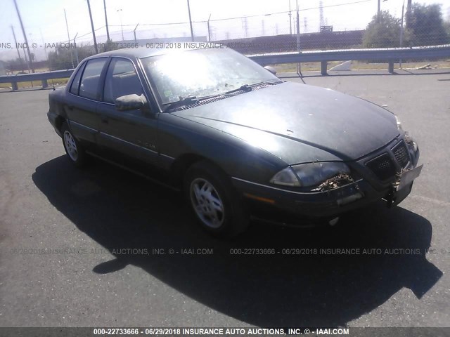 1G2NE55D0SC739472 - 1995 PONTIAC GRAND AM SE GREEN photo 1