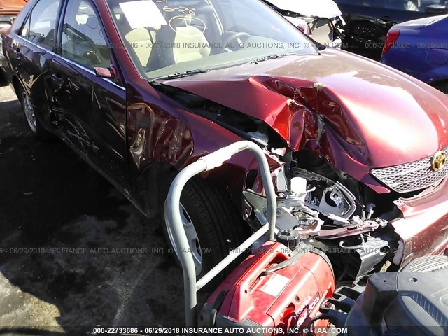 4T1BF32K83U044327 - 2003 TOYOTA CAMRY LE/XLE/SE Bordo foto 6