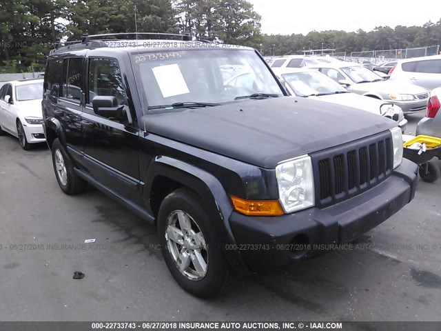 1J8HG48N96C352483 - 2006 JEEP COMMANDER 黑色 照片 1