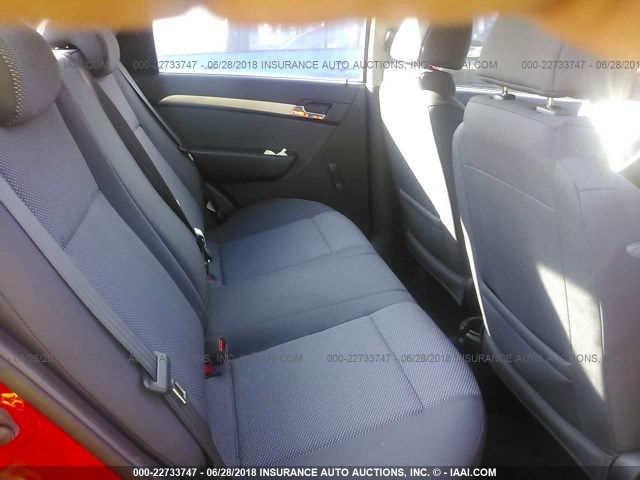 KL1TD5DE6AB119849 - 2010 CHEVROLET AVEO LS/LT 红色 照片 8