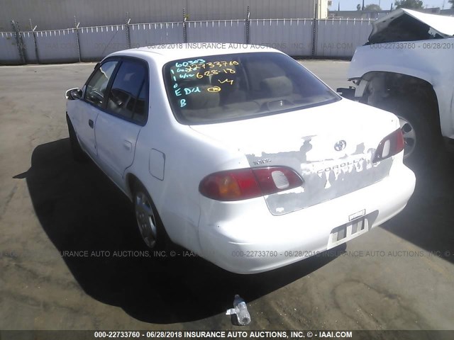 1NXBR12E3XZ219143 - 1999 TOYOTA COROLLA VE/CE/LE WHITE photo 3