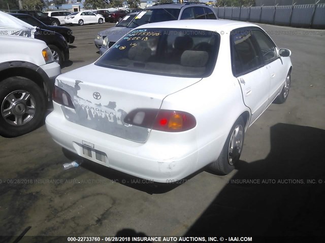 1NXBR12E3XZ219143 - 1999 TOYOTA COROLLA VE/CE/LE 白色 照片 4