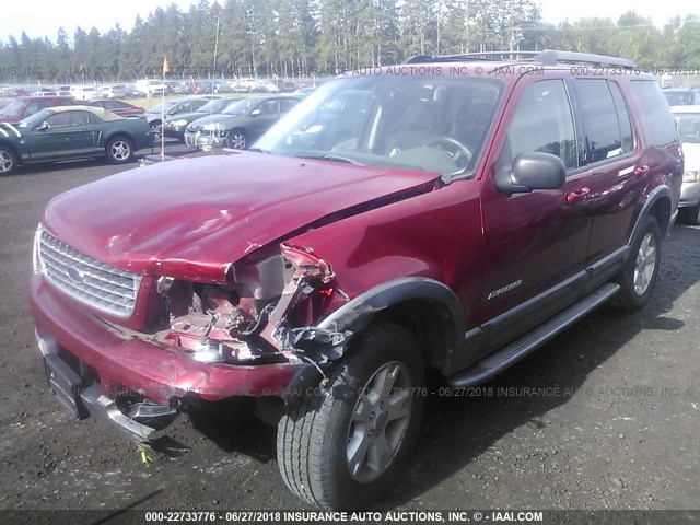 1FMDU73W75UB70303 - 2005 FORD EXPLORER XLT/XLT SPORT/NBX 红色 照片 2