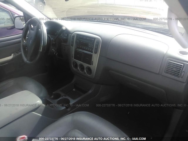 1FMDU73W75UB70303 - 2005 FORD EXPLORER XLT/XLT SPORT/NBX 红色 照片 5