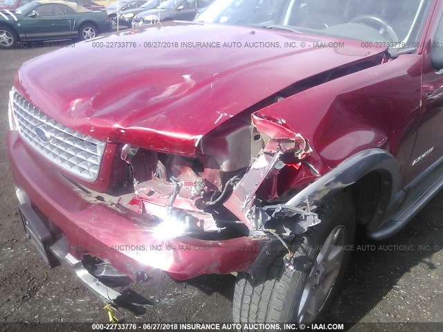 1FMDU73W75UB70303 - 2005 FORD EXPLORER XLT/XLT SPORT/NBX 红色 照片 6