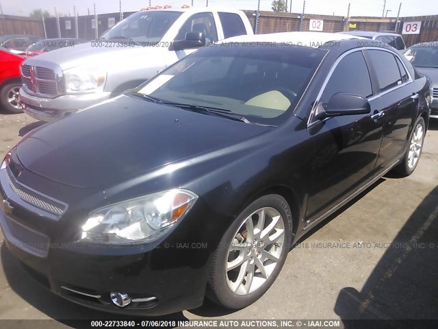 1G1ZK57749F125216 - 2009 CHEVROLET MALIBU LTZ 灰色 照片 2