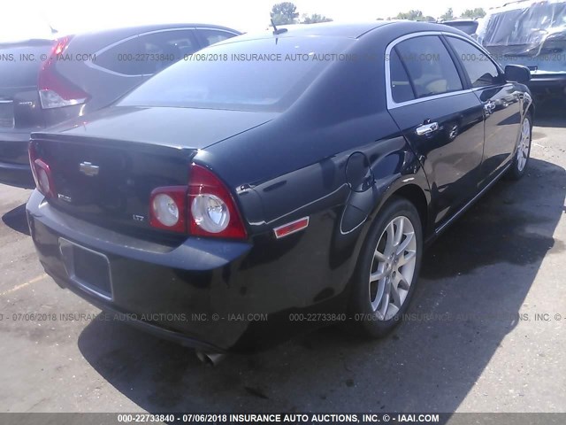 1G1ZK57749F125216 - 2009 CHEVROLET MALIBU LTZ 灰色 照片 4