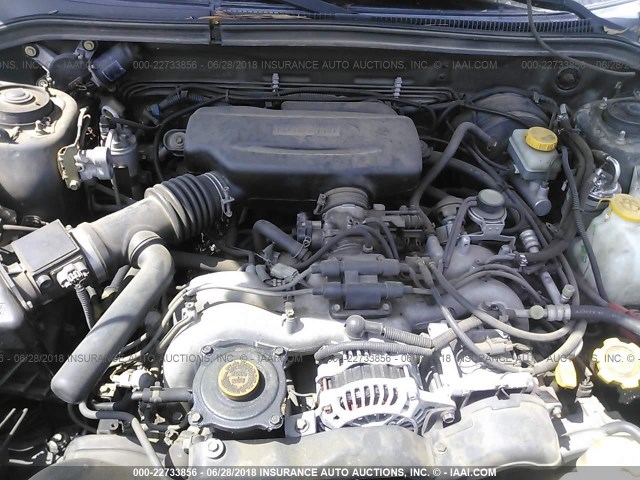 JF1SF6557WH771960 - 1998 SUBARU FORESTER S GREEN photo 10