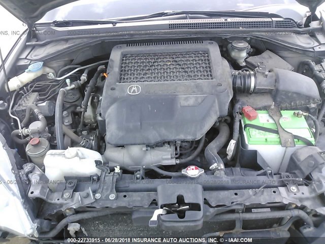 5J8TB18249A005634 - 2009 ACURA RDX GRAY photo 10