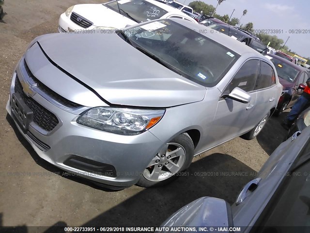 1G11C5SA5GF117345 - 2016 CHEVROLET MALIBU LIMITED LT GRAY photo 2