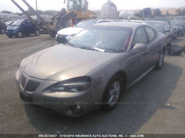 2G2WP552461201818 - 2006 PONTIAC GRAND PRIX GOLD photo 2