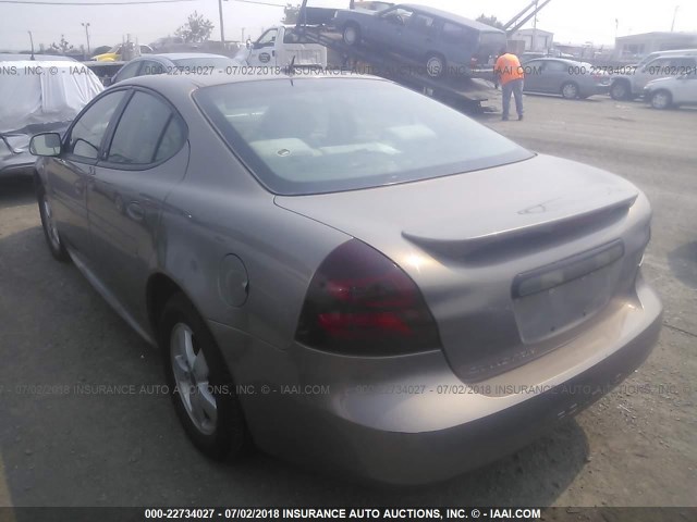 2G2WP552461201818 - 2006 PONTIAC GRAND PRIX GOLD photo 3