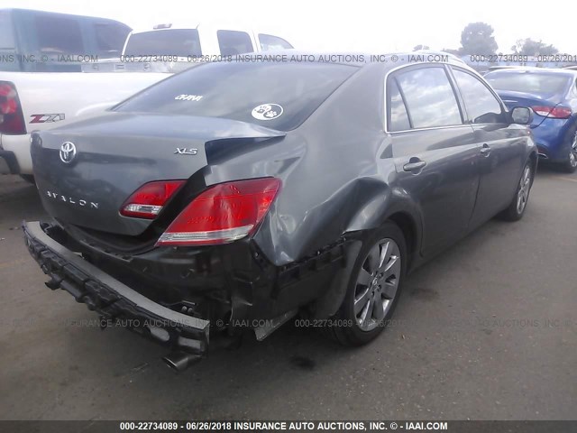 4T1BK36B66U072380 - 2006 TOYOTA AVALON XL/XLS/TOURING/LIMITED GRAY photo 4