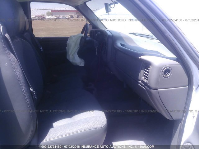 1GCEC14X87Z116529 - 2007 CHEVROLET SILVERADO C1500 CLASSIC WHITE photo 5