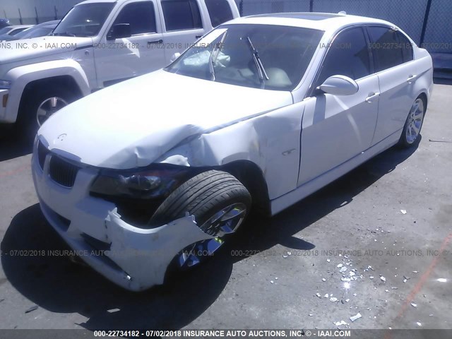 WBAVB335X6KR73616 - 2006 BMW 330 I WHITE photo 6