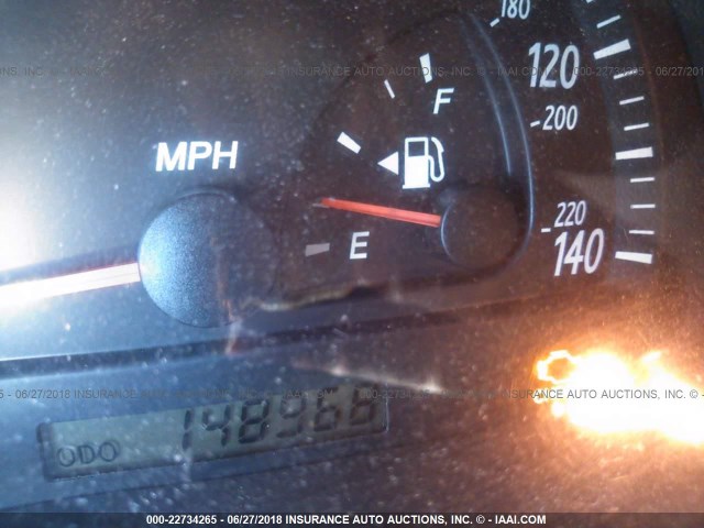 4T1BF30KX2U027997 - 2002 TOYOTA CAMRY LE/XLE/SE ოქროსფერი ფოტო 7