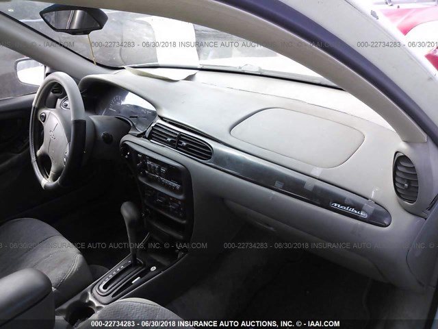 1G1ND52J5Y6285471 - 2000 CHEVROLET MALIBU WHITE photo 5