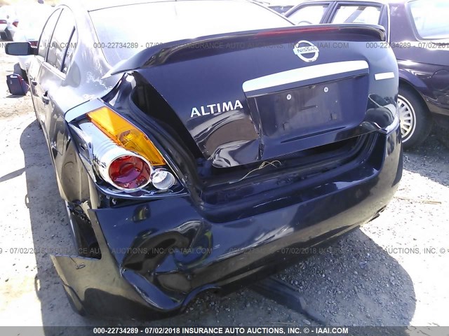 1N4CL21E68C196567 - 2008 NISSAN ALTIMA HYBRID BLACK photo 6