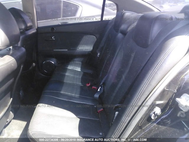 1N4BL11D15C364835 - 2005 NISSAN ALTIMA SE/SL/SE-R BLACK photo 8