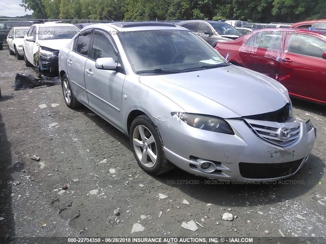 JM1BK123X51343402 - 2005 MAZDA 3 S GRAY photo 1