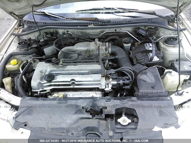 JM1BC1410W0175060 - 1998 MAZDA PROTEGE DX/LX/ES TAN photo 10