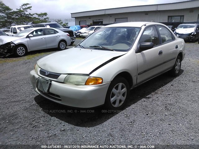 JM1BC1410W0175060 - 1998 MAZDA PROTEGE DX/LX/ES TAN photo 2