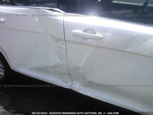 1FAHP2F8XDG226511 - 2013 FORD TAURUS LIMITED WHITE photo 6