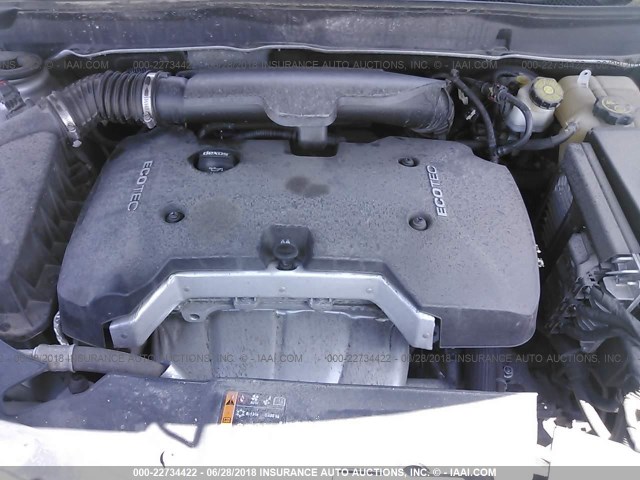 1G11C5SA3DU120400 - 2013 CHEVROLET MALIBU 1LT ვერცხლისფერი ფოტო 10