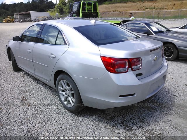 1G11C5SA3DU120400 - 2013 CHEVROLET MALIBU 1LT ვერცხლისფერი ფოტო 3