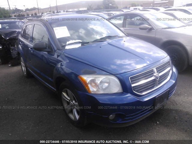 1B3CB3HA3AD568342 - 2010 DODGE CALIBER MAINSTREET BLUE photo 1