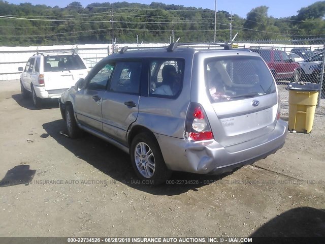 JF1SG66638H730703 - 2008 SUBARU FORESTER SPORTS 2.5X/SPORTS 2.5XT GRAY photo 3